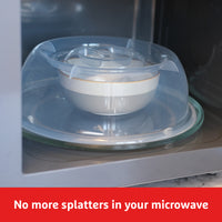 Good To Heat: Microwave Plate Cover – BPA-Free & Splatter-Proof Lid