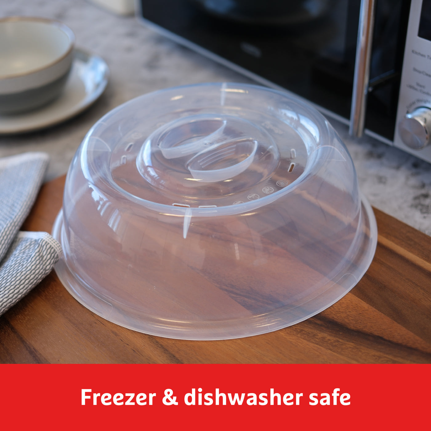 Good To Heat: Microwave Plate Cover – BPA-Free & Splatter-Proof Lid