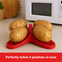 Good To Heat: Microwave Potato Baker – BPA-Free - Cooks 4 Potatoes