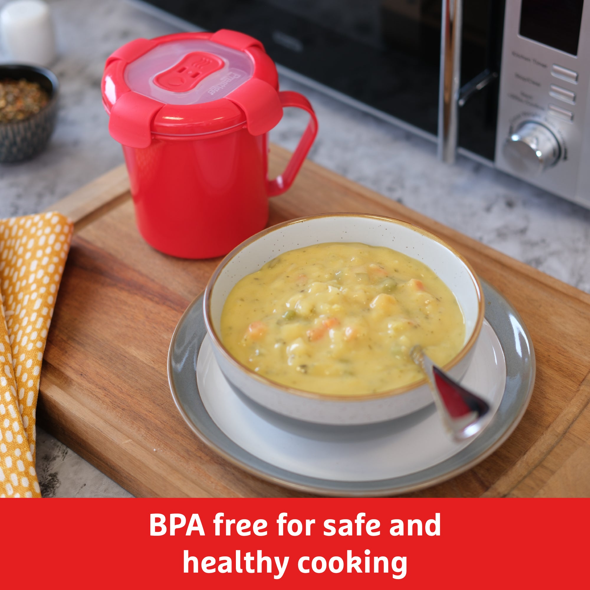 Good To Heat Microwave Soup Mug – BPA-Free, 683ml & Leakproof