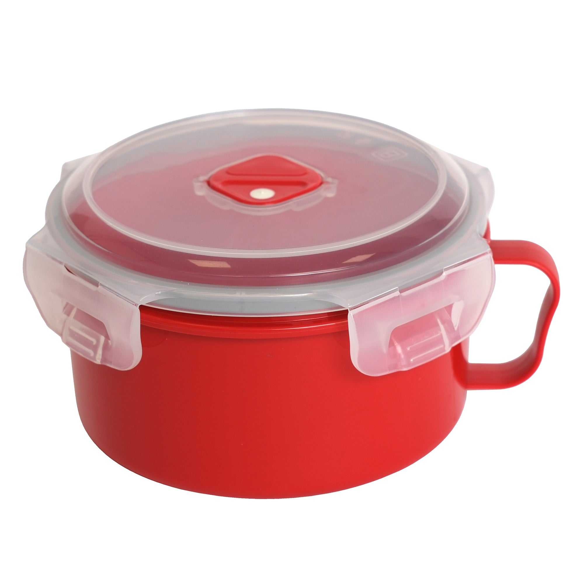 Good To Heat Microwave Bowl with Spork – BPA-Free, 900ml & Leakproof