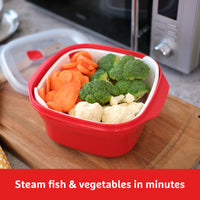 Good To Heat Microwave Steamer – BPA-Free, 2.6L & Healthy Cooking