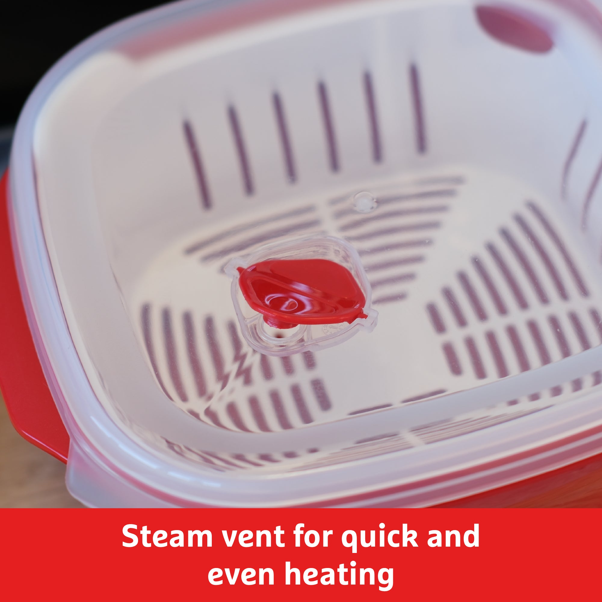 Good To Heat Microwave Steamer – BPA-Free, 2.6L & Healthy Cooking