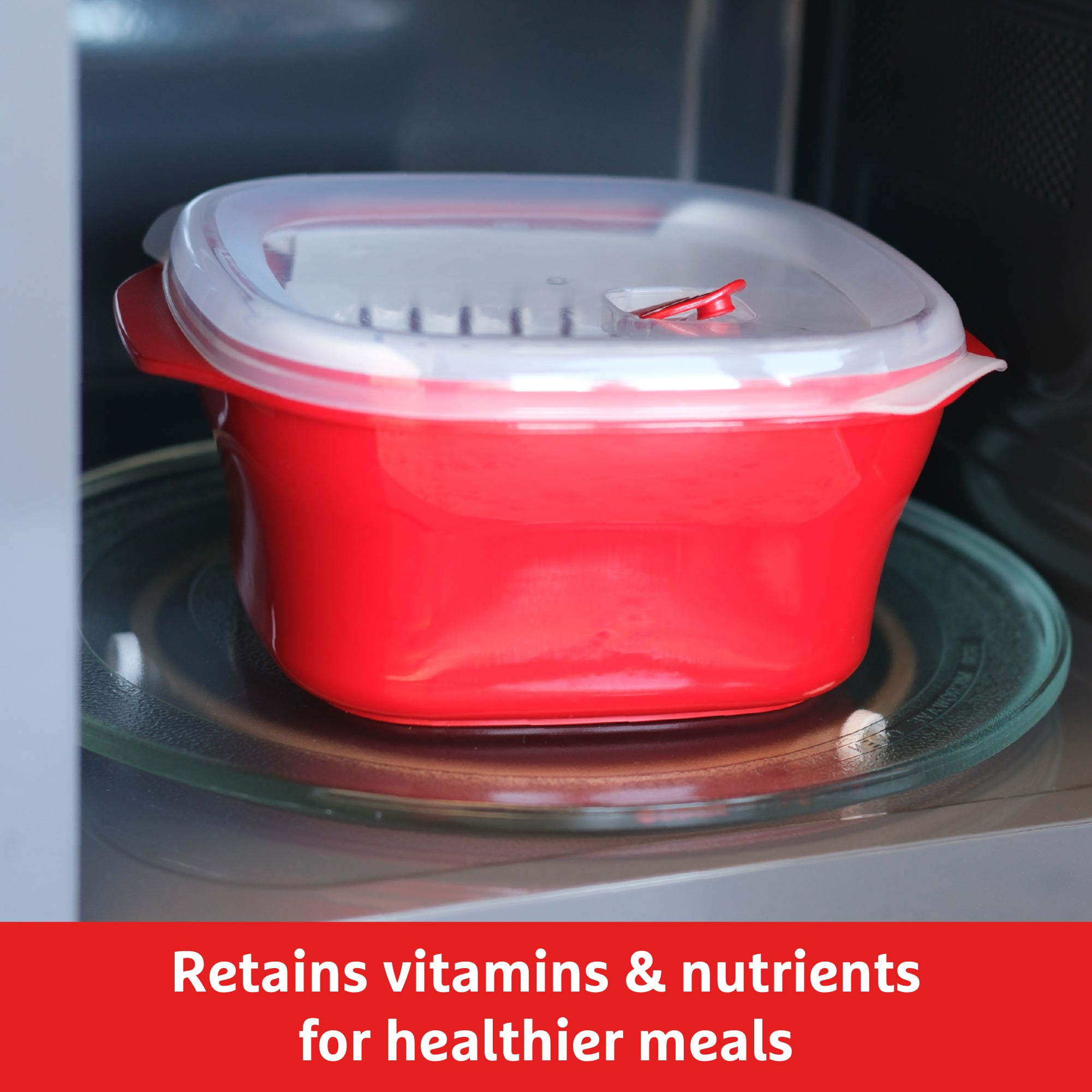 Good To Heat Microwave Steamer – BPA-Free, 2.6L & Healthy Cooking