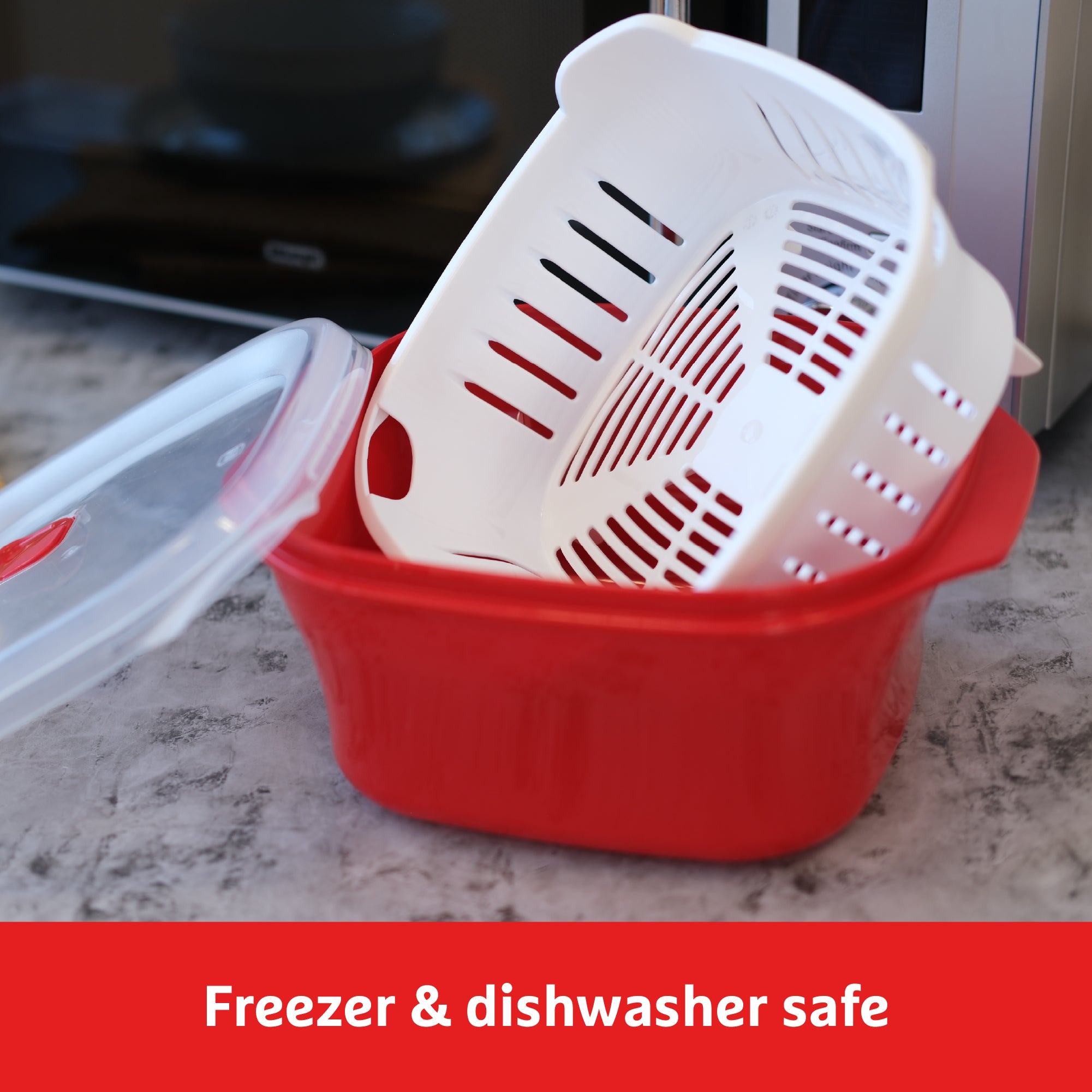 Good To Heat Microwave Steamer – BPA-Free, 2.6L & Healthy Cooking