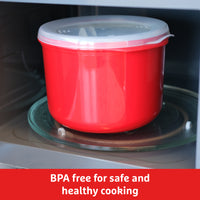 Good To Heat Microwave Rice Cooker – BPA-Free, 2.8L - Large Capacity