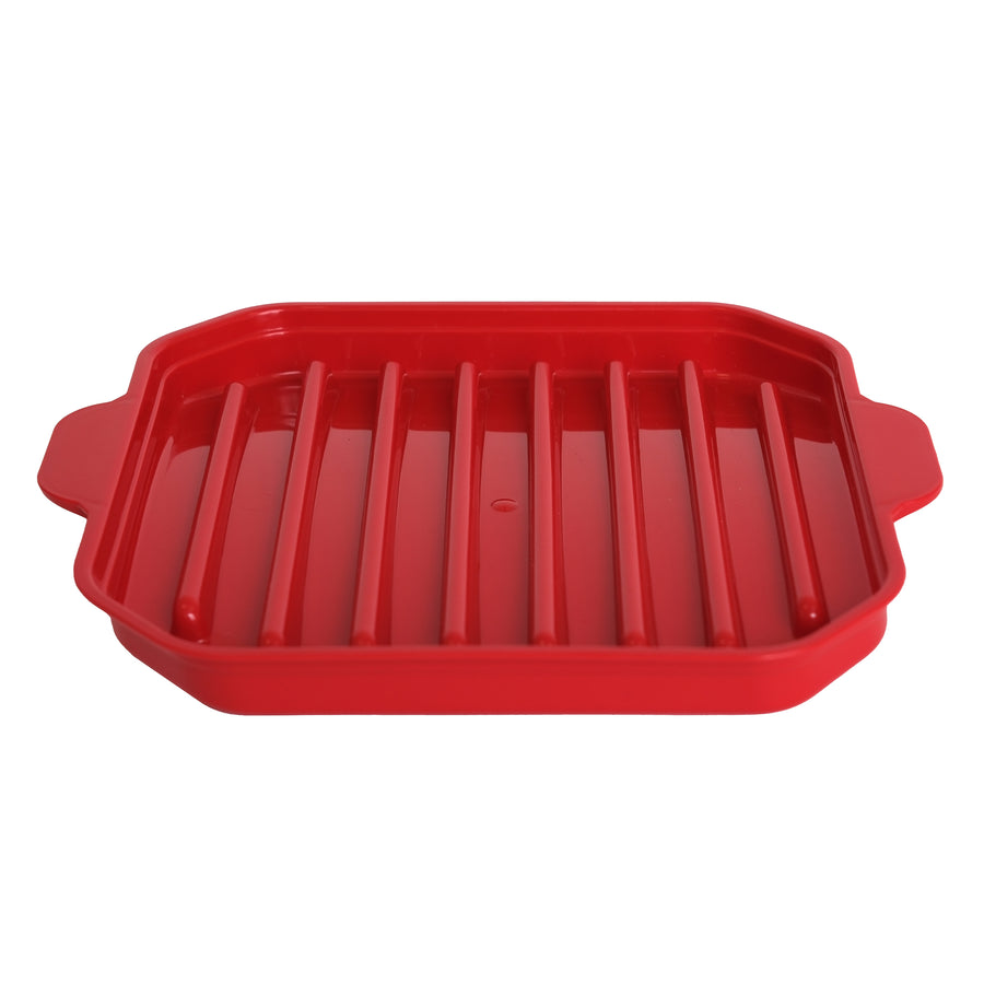 Good To Heat Microwave Bacon Crisper – BPA-Free - Low-Fat Cooking