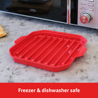 Good To Heat Microwave Bacon Crisper – BPA-Free - Low-Fat Cooking
