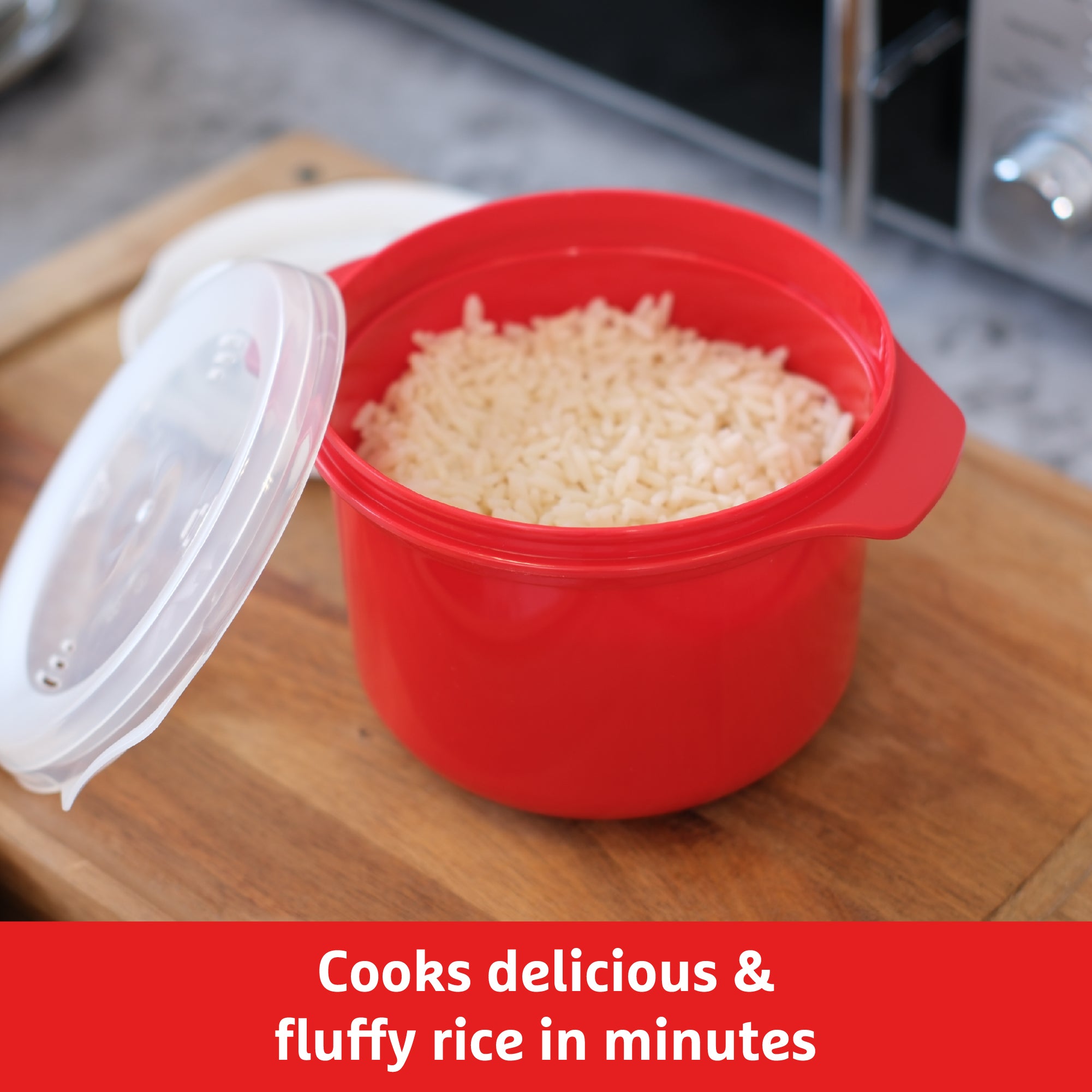 Good To Heat Small Microwave Rice Cooker – BPA-Free - 1L
