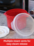 Good To Heat Small Microwave Rice Cooker – BPA-Free - 1L