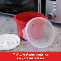 Good To Heat Small Microwave Rice Cooker – BPA-Free - 1L