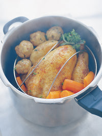 Iconic High Dome Aluminium Pressure Cooker - 6 Litre