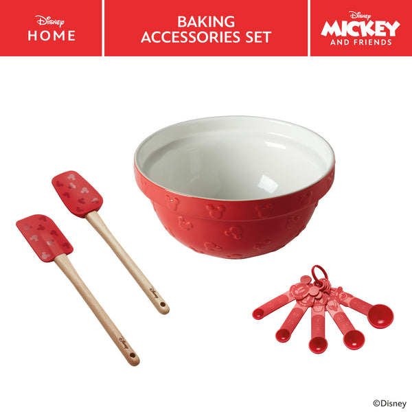 Disney Bake with Mickey: Mixing Bowl & Kitchen Utensils Set