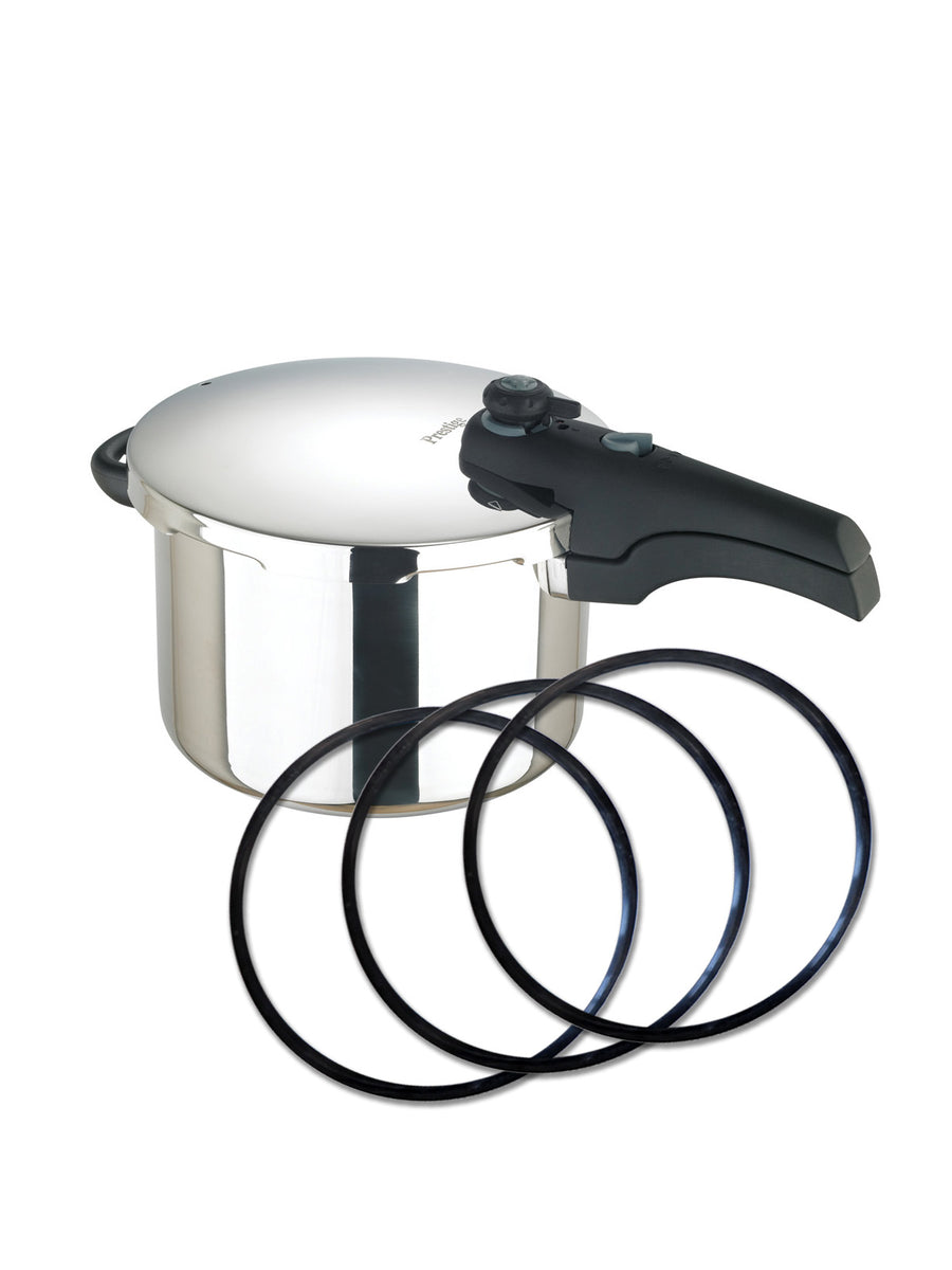 Induction 6 Litre Pressure Cooker & Gasket Spares Set