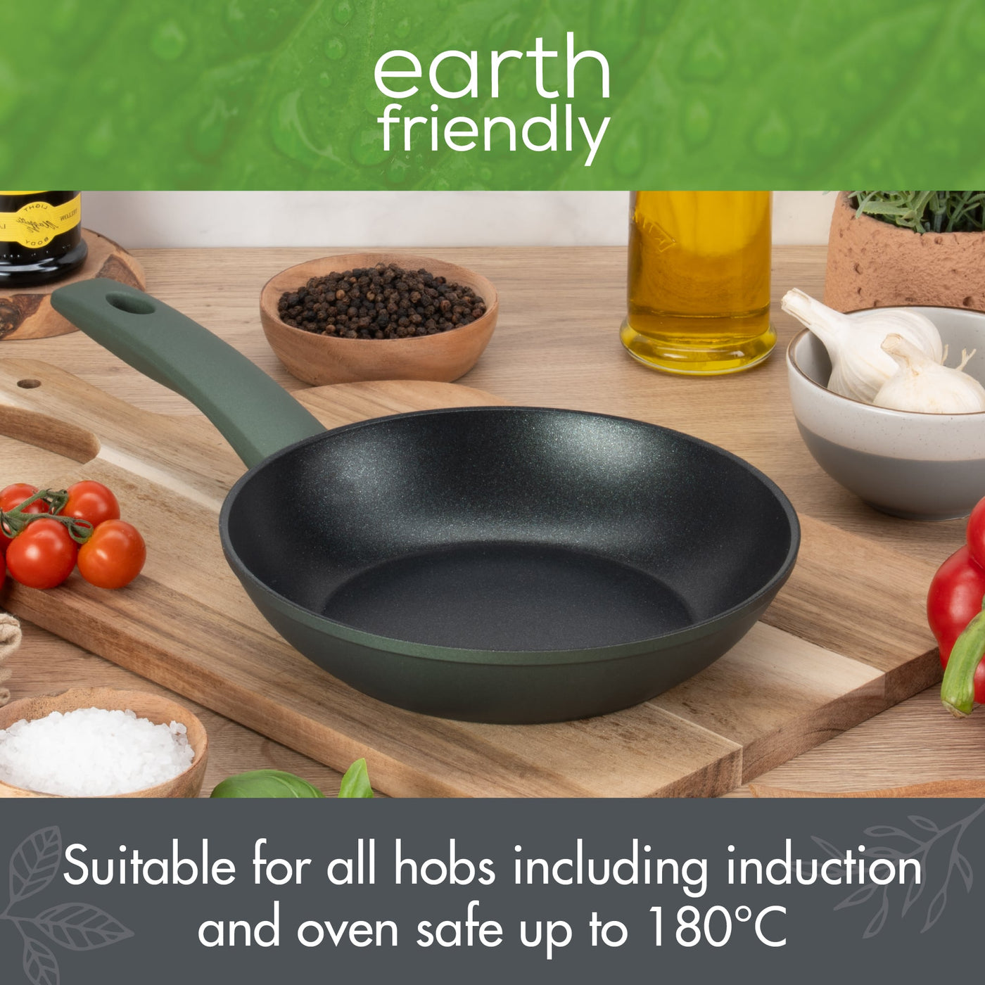 Earth Friendly Induction and Oven Safe Pans