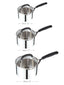 Made to Last: Stainless Steel Saucepan & Straining Lid - 3 Piece Set