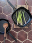 Cast Iron: Frying Pan & Grill Pan Set - 3 Pieces