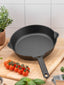 Cast Iron: Frying Pan & Grill Pan Set - 3 Pieces