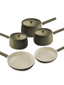 Ceramic Non-Stick Frying Pan and Saucepan Set - 5 Piece