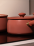 Ceramic Non-Stick Frying Pan and Saucepan Set - 5 Piece