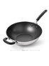 Made to Last: Stainless Steel Non-Stick Wok & Helper Handle - 29cm