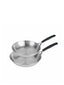Made to Last: Stainless Steel Frying Pan Set - 21/29cm