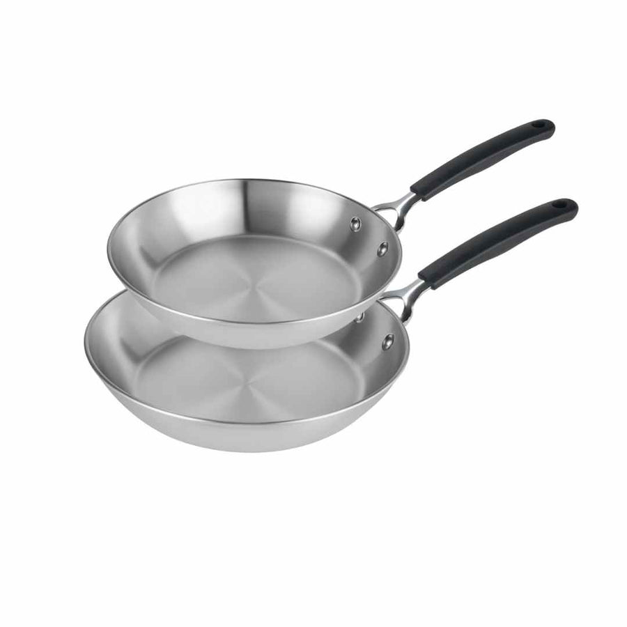 Made to Last: Stainless Steel Frying Pan Set