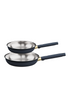 Stainless Steel Frying Pan Set 2 Piece