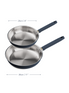 Stainless Steel Frying Pan Set 2 Piece