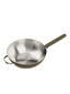 Stainless Steel Wok - 29cm