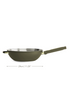 Stainless Steel Wok - 29cm