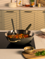 Stainless Steel Wok - 29cm