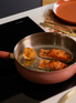 Stainless Steel Deep Frying Pan with Lid 24cm