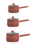 Stainless Steel Saucepan Set 3 Piece