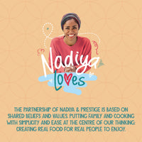 Nadiya Hussain Cast Iron Square Grill Pan & Free Schwartz Kicking Kebabs Spice Kit
