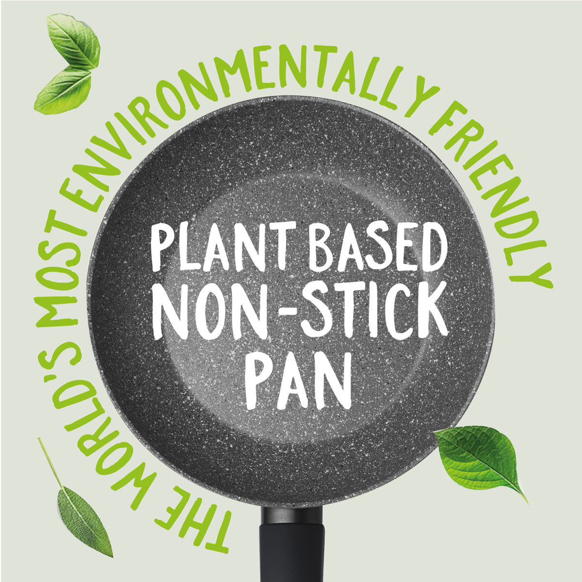 Eco Non-Stick Induction Frying Pan - Grey