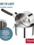 Made to Last: Stainless Steel Frying Pan and Saucepan Set - 5 Piece