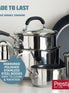 Made to Last: Stainless Steel Frying Pan and Saucepan Set - 5 Piece