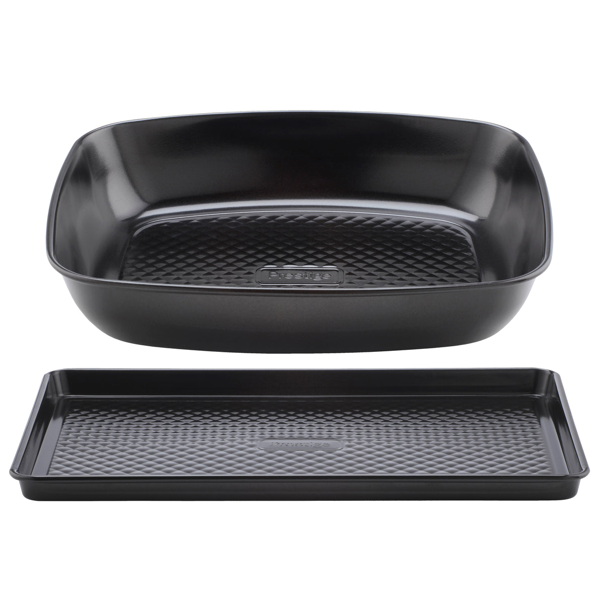 Inspire Non Stick Oven Tray & Roasting Tray Set