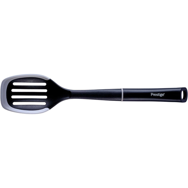 2-in-1 Kitchen Utensil - Slotted Spoon with Silicone Edge