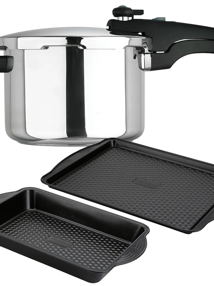 Smart Plus Pressure Cooker & Aerolift Roasting Set
