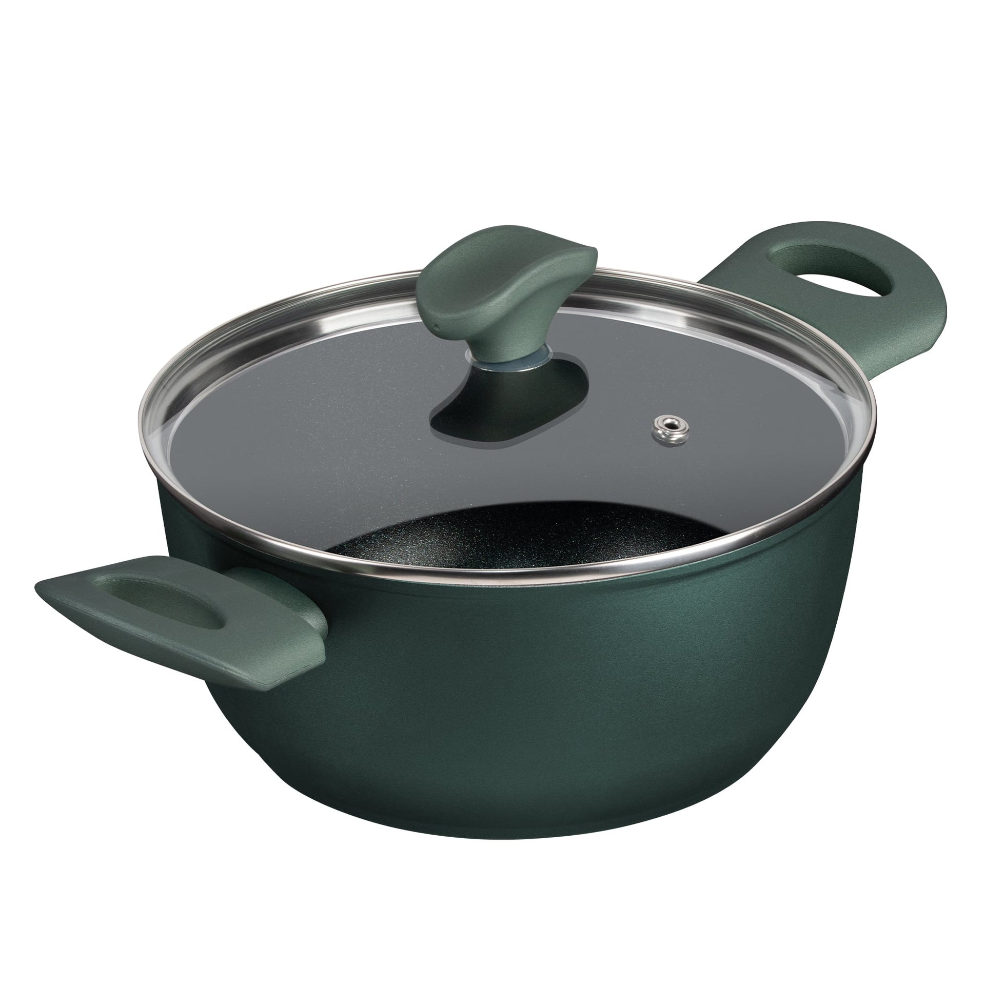 Earth Friendly Non Stick Induction Stockpot & Lid 4.4L 24cm