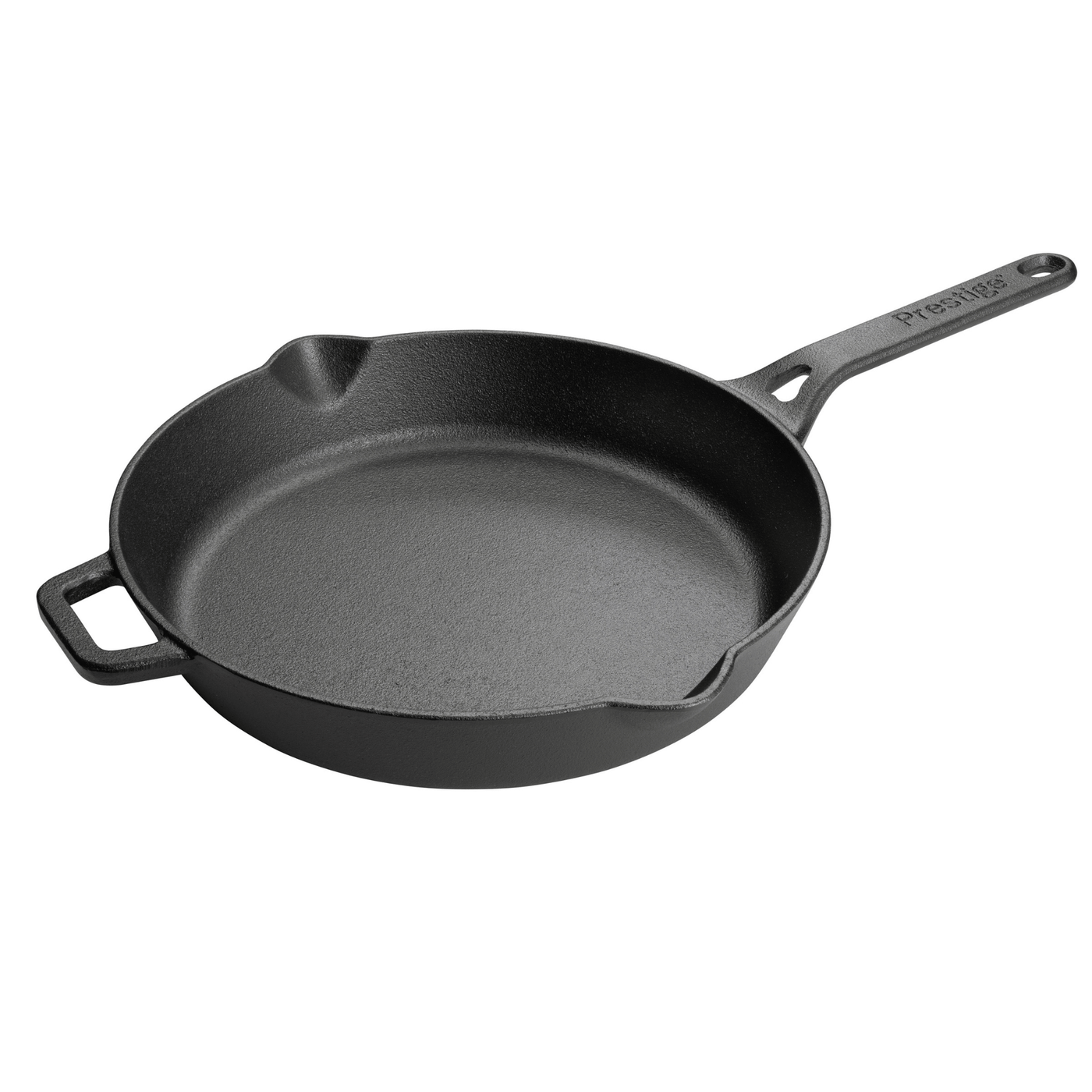 Pre-Seasoned Cast Iron 26cm Open Skillet