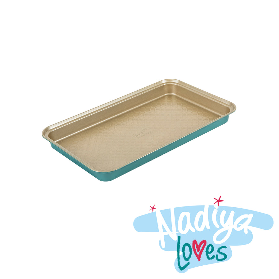 Nadiya Hussain 13" x 7" Brownie Tin