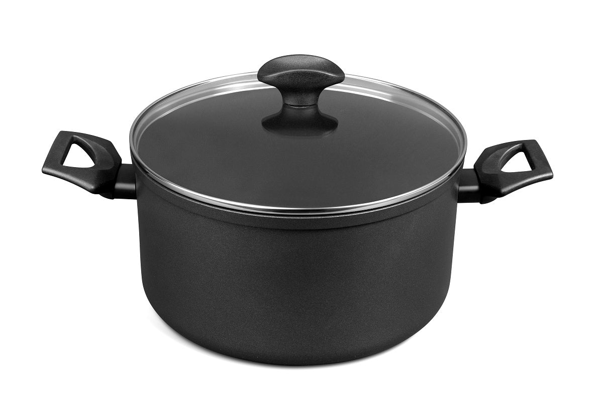 9 X Tougher Non Stick Stockpot 5.7L 24cm