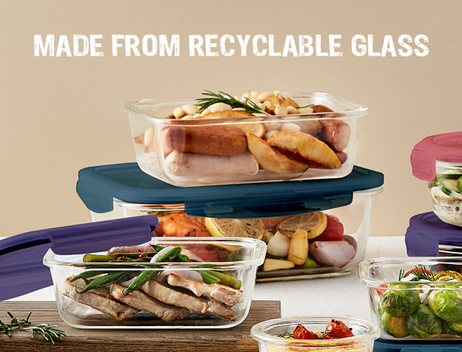 Lock n Lock Eco Glass Container - Rectangular