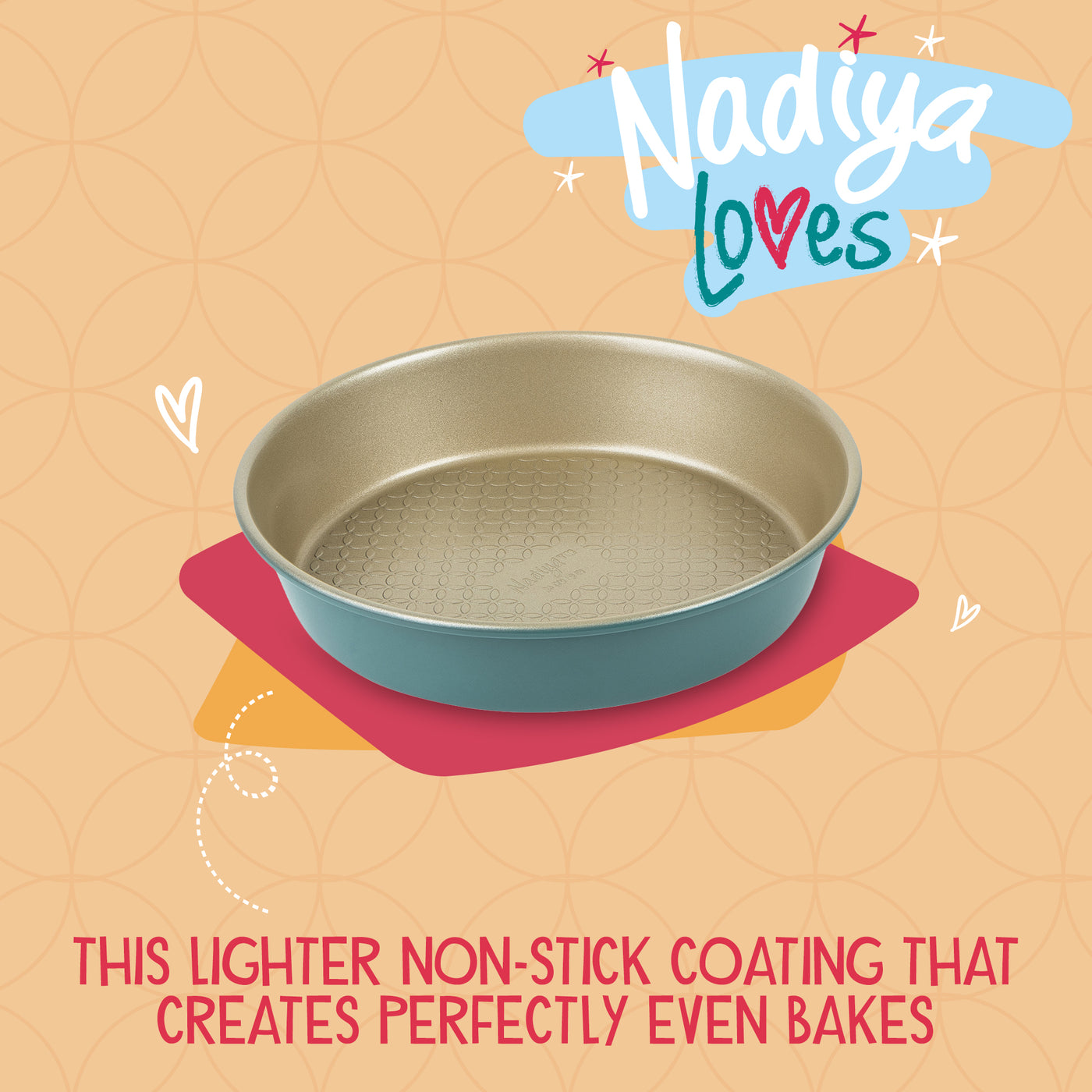 Nadiya Hussain Round Cake Tin Prestige UK · Prestige