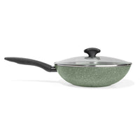 Eco Non-Stick Induction Frying Pan, Wok & Lid Set - 3 Piece Set