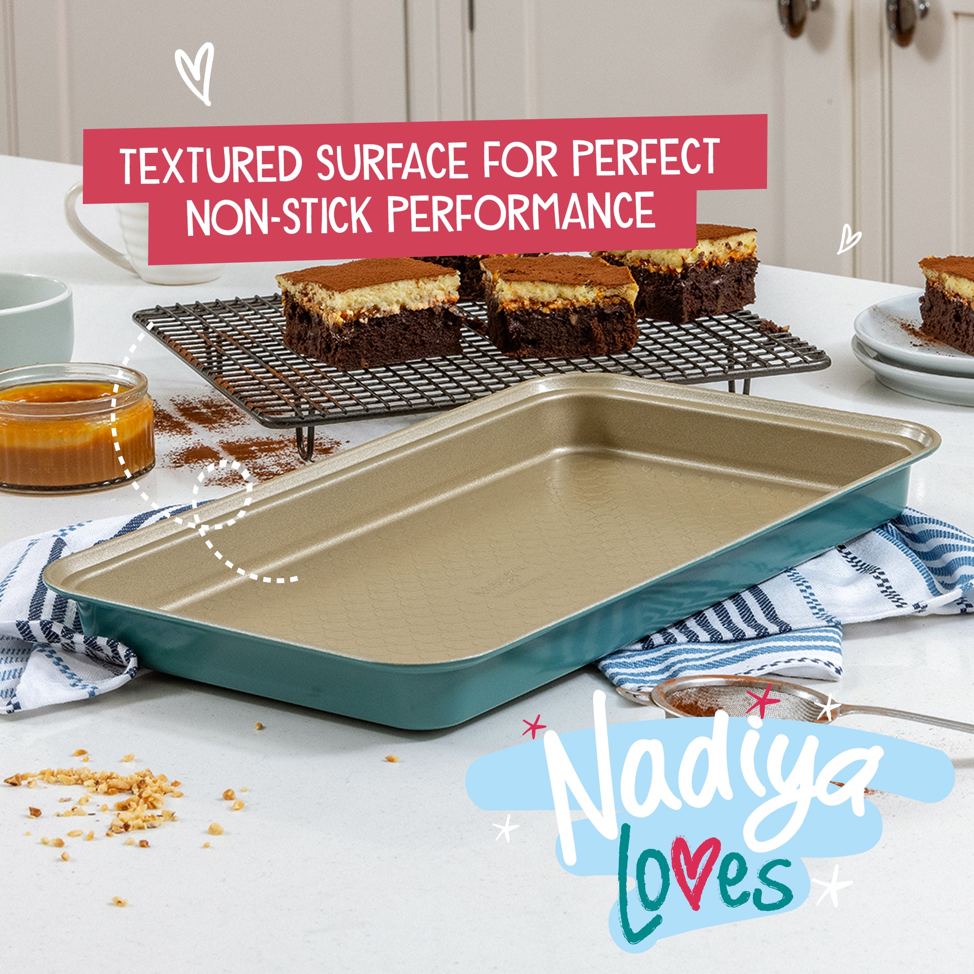Nadiya Hussain Brownie Tin Prestige UK Prestige