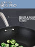 Scratch Guard: Stainless Steel Non-Stick Induction Frying Pans - Twin Pack